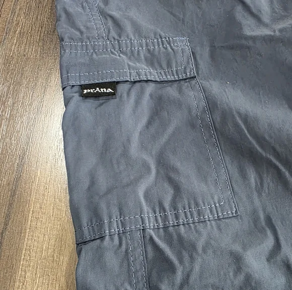 Prana Made In USA Soft Lightweight 3 Pocket Double Knee Hiking Pants. Gorpcore - Picture 7 of 12